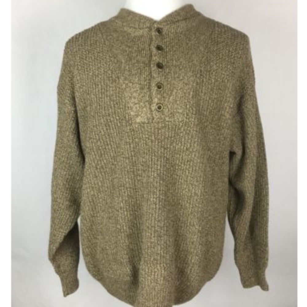 Red Head Pullover Thick Sweater